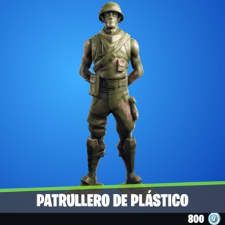 Patrullero de plstico
